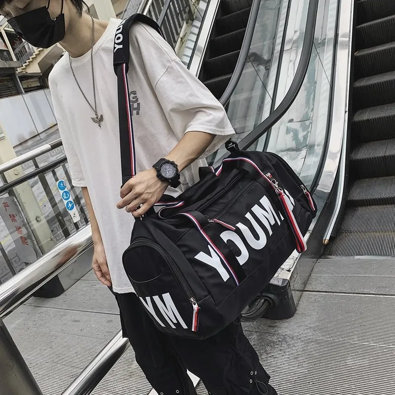 MTribe Nylon Gym Bag Unisex Multicolor-6