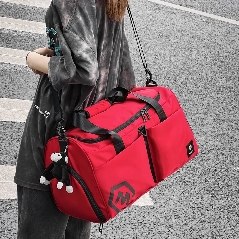 MTribe Nylon Travel Bag Unisex Multicolor-16