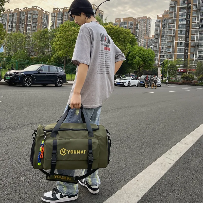 MTribe Nylon Travel Bag Unisex Multicolor-3