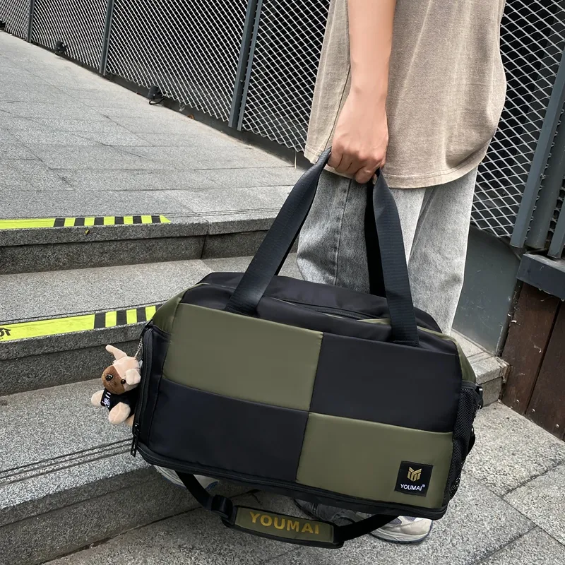 MTribe Nylon Travel Bag Unisex Multicolor-37