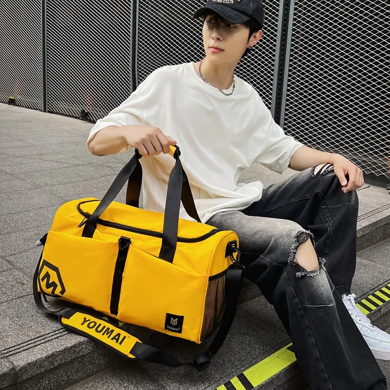 MTribe Nylon Travel Bag Unisex Multicolor-21