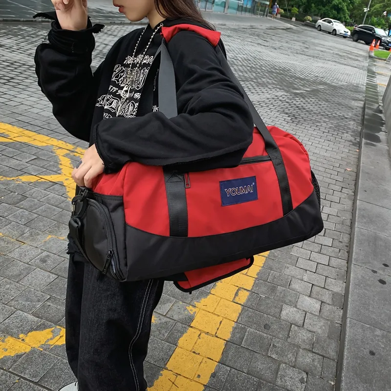 MTribe Nylon With Oxford Travel Bag Unisex Multicolor-10