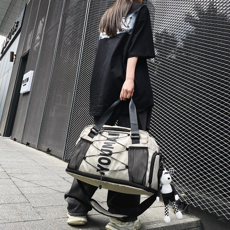 MTribe Nylon Gym Bag Unisex Multicolor-31