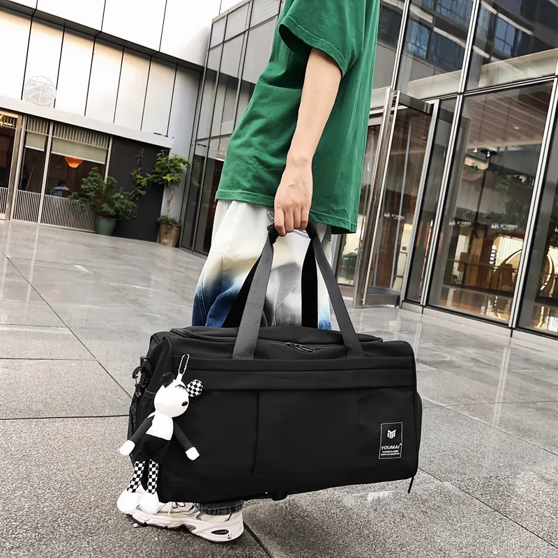 MTribe Nylon Travel Bag Unisex Multicolor-10