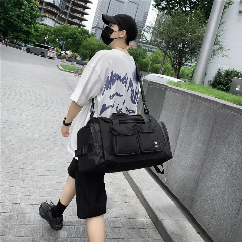 MTribe Nylon Travel Bag Unisex Multicolor-11