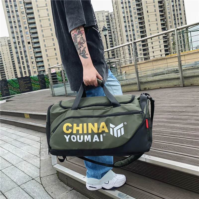 MTribe Nylon Travel Bag Unisex Multicolor-13
