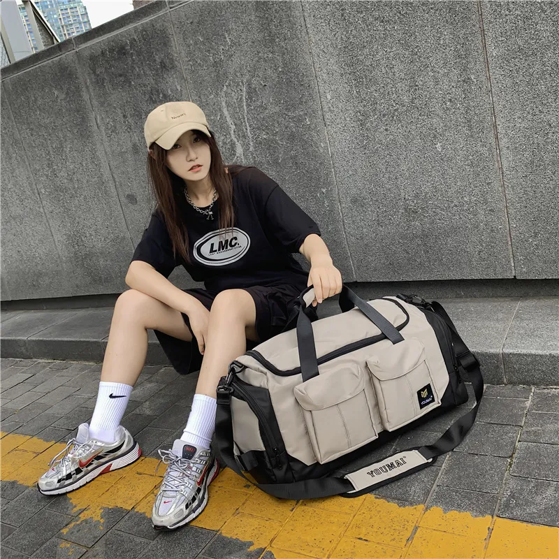 MTribe Nylon Travel Bag Unisex Multicolor-37