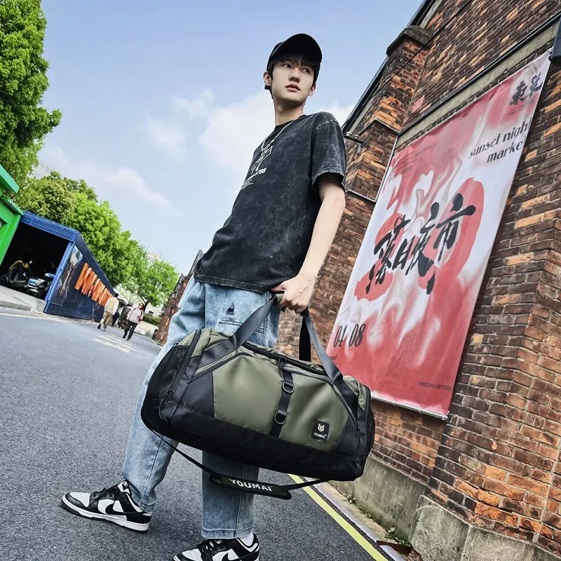 MTribe Nylon Travel Bag Unisex Multicolor-46
