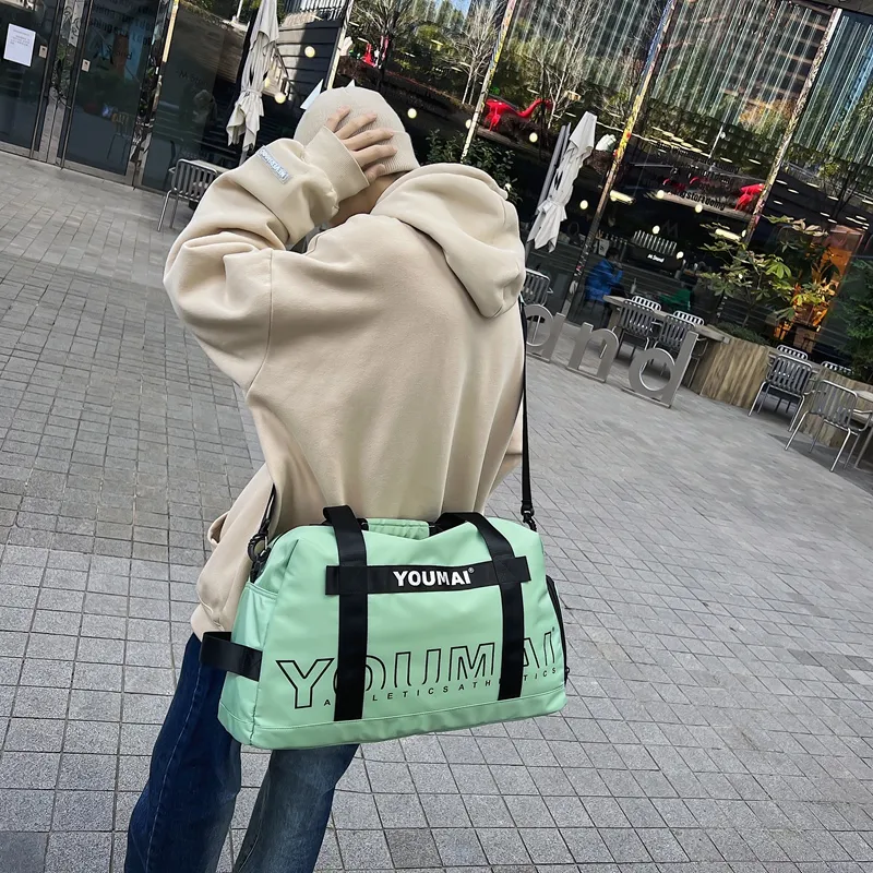 MTribe Nylon Travel Bag Unisex Multicolor-31