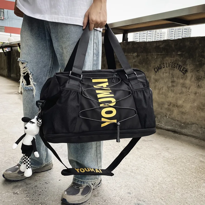 MTribe Nylon Gym Bag Unisex Multicolor-23