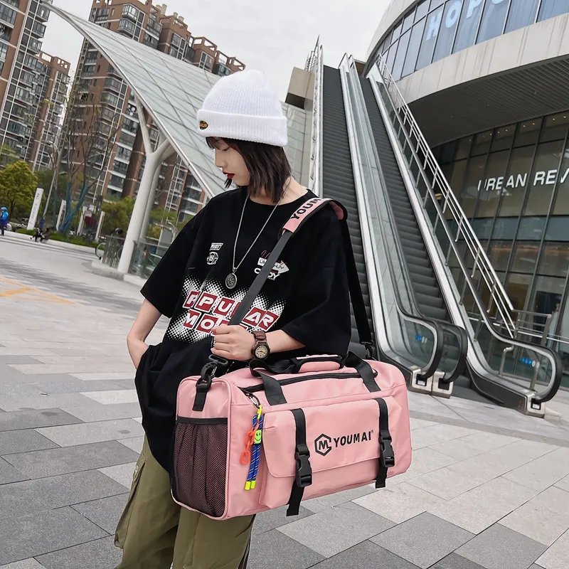 MTribe Nylon Travel Bag Unisex Multicolor-34