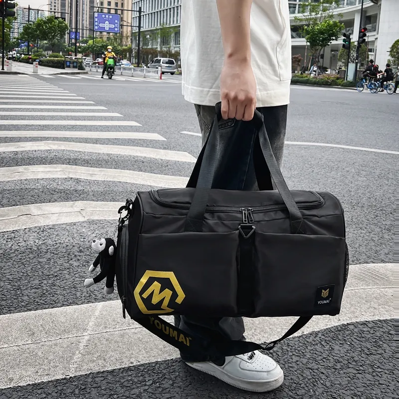 MTribe Nylon Travel Bag Unisex Multicolor-12