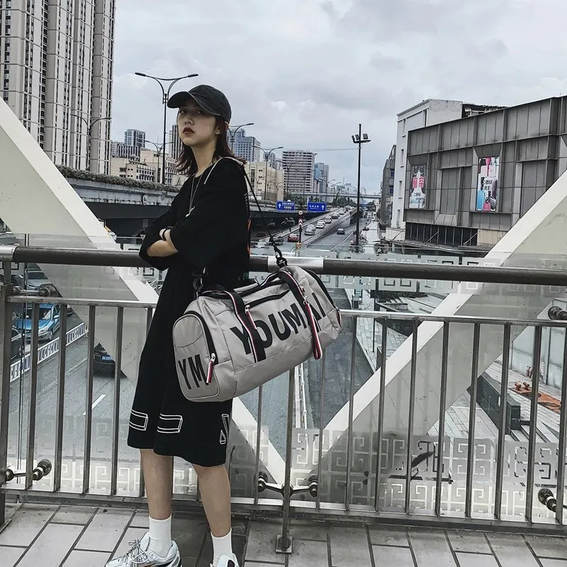 MTribe Nylon Gym Bag Unisex Multicolor-18