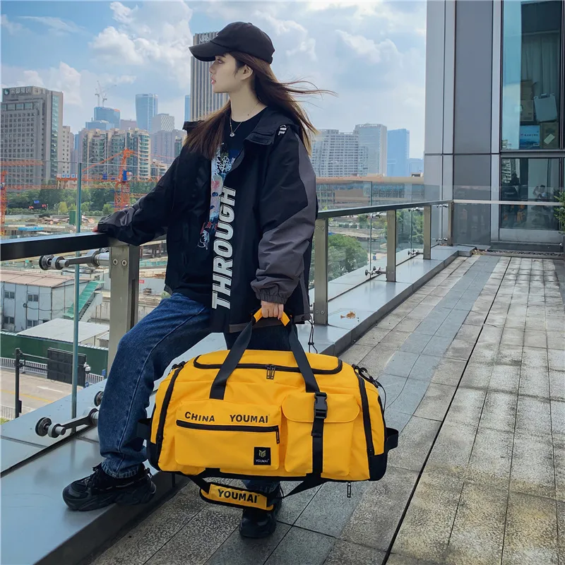 MTribe Nylon Travel Bag Unisex Multicolor-11