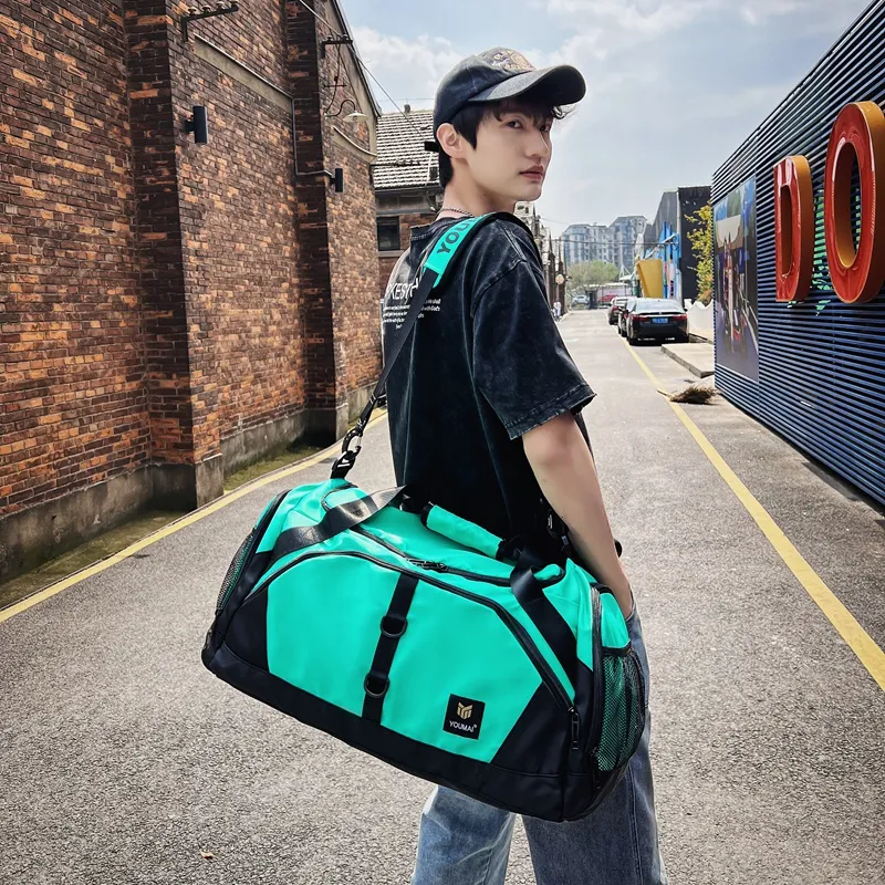 MTribe Nylon Travel Bag Unisex Multicolor-3