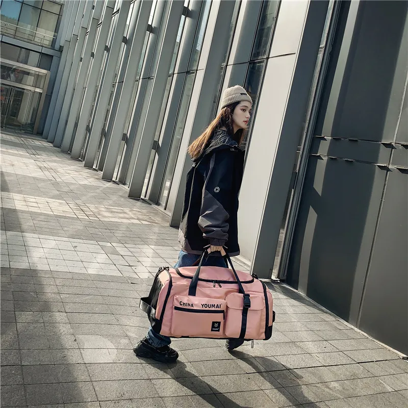 MTribe Nylon Travel Bag Unisex Multicolor-38