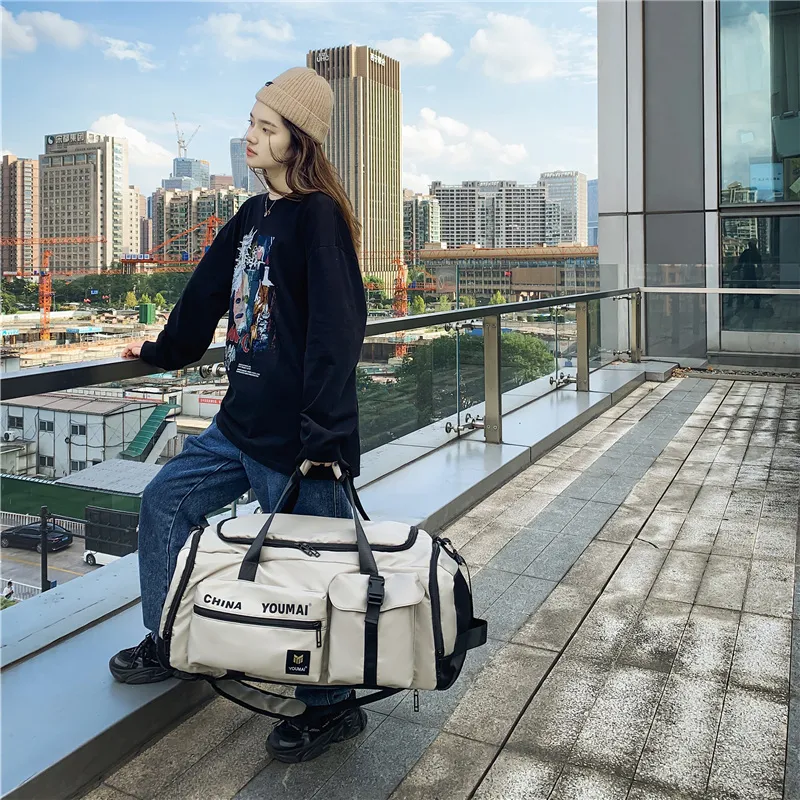MTribe Nylon Travel Bag Unisex Multicolor-20