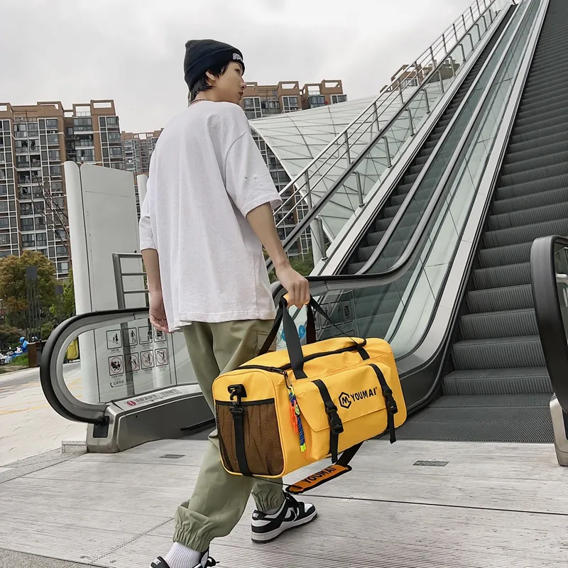 MTribe Nylon Travel Bag Unisex Multicolor-25
