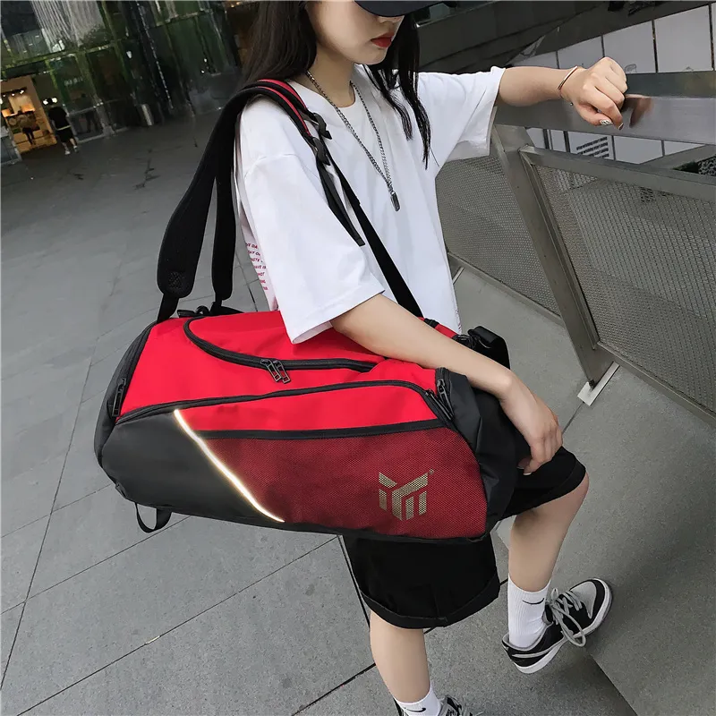 MTribe Nylon With Oxford Travel Bag Unisex Multicolor-12