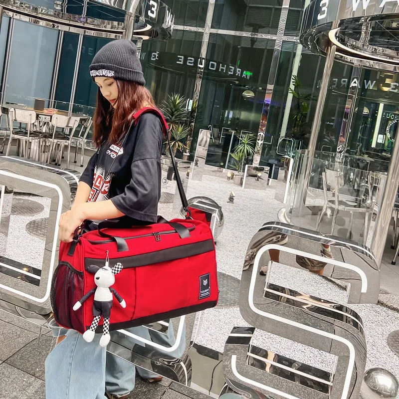 MTribe Nylon Travel Bag Unisex Multicolor-35