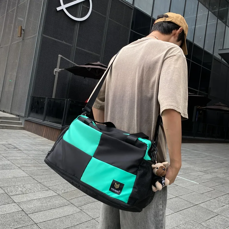 MTribe Nylon Travel Bag Unisex Multicolor-31
