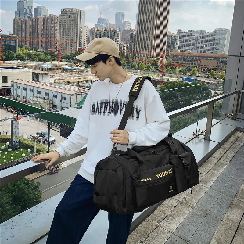 MTribe Nylon Travel Bag Unisex Multicolor-24