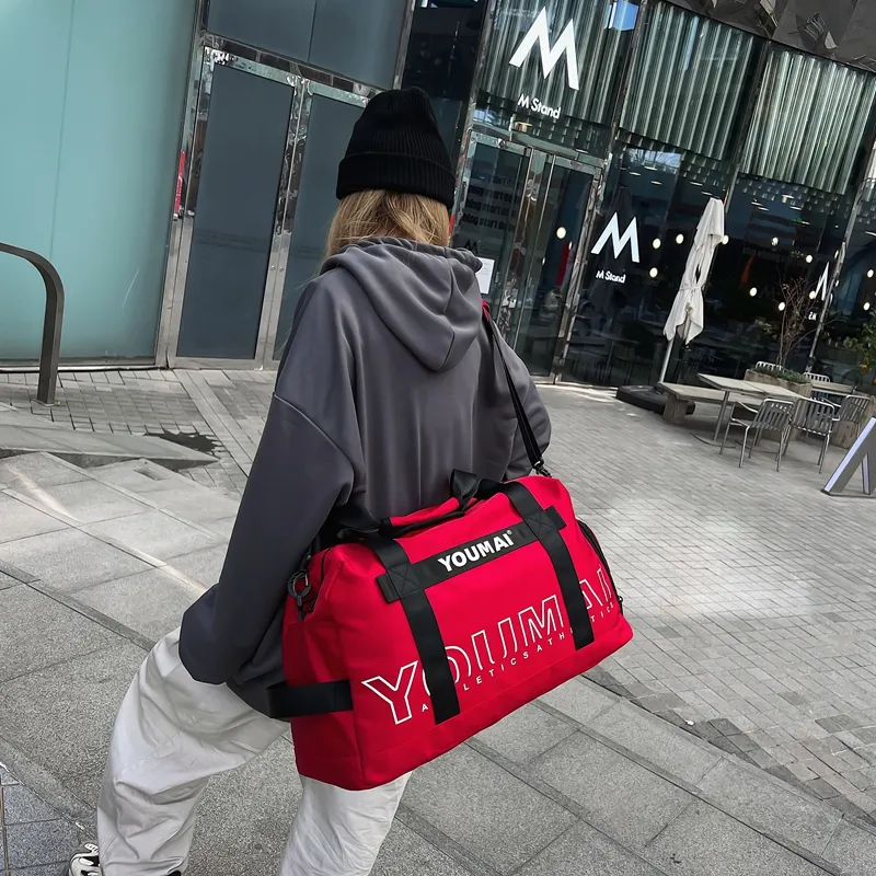 MTribe Nylon Travel Bag Unisex Multicolor-25