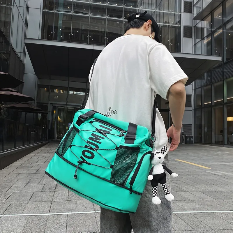 MTribe Nylon Gym Bag Unisex Multicolor-44