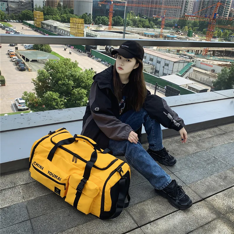 MTribe Nylon Travel Bag Unisex Multicolor-12