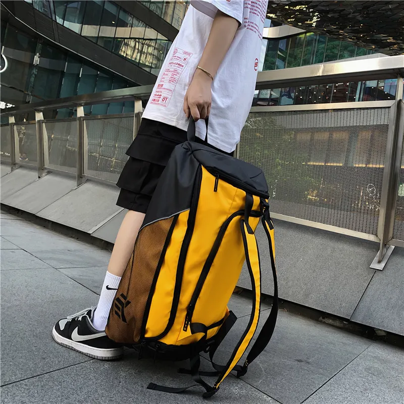 MTribe Nylon With Oxford Travel Bag Unisex Multicolor-26