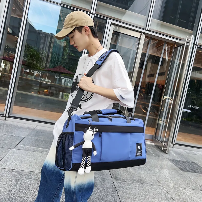 MTribe Nylon Travel Bag Unisex Multicolor-29