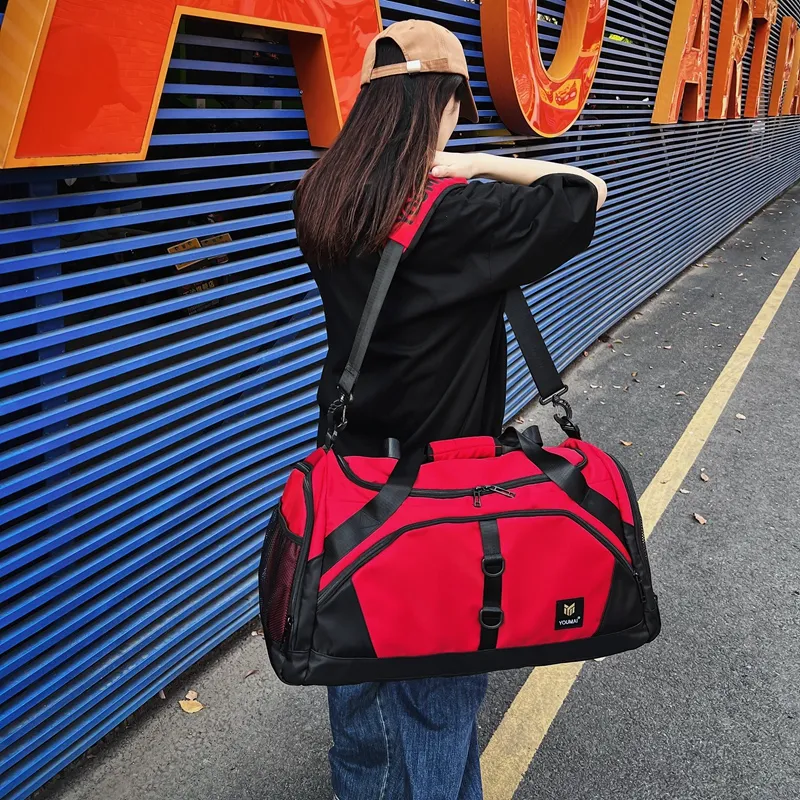 MTribe Nylon Travel Bag Unisex Multicolor-23