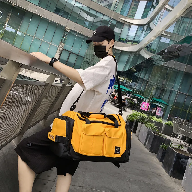 MTribe Nylon Travel Bag Unisex Multicolor-31