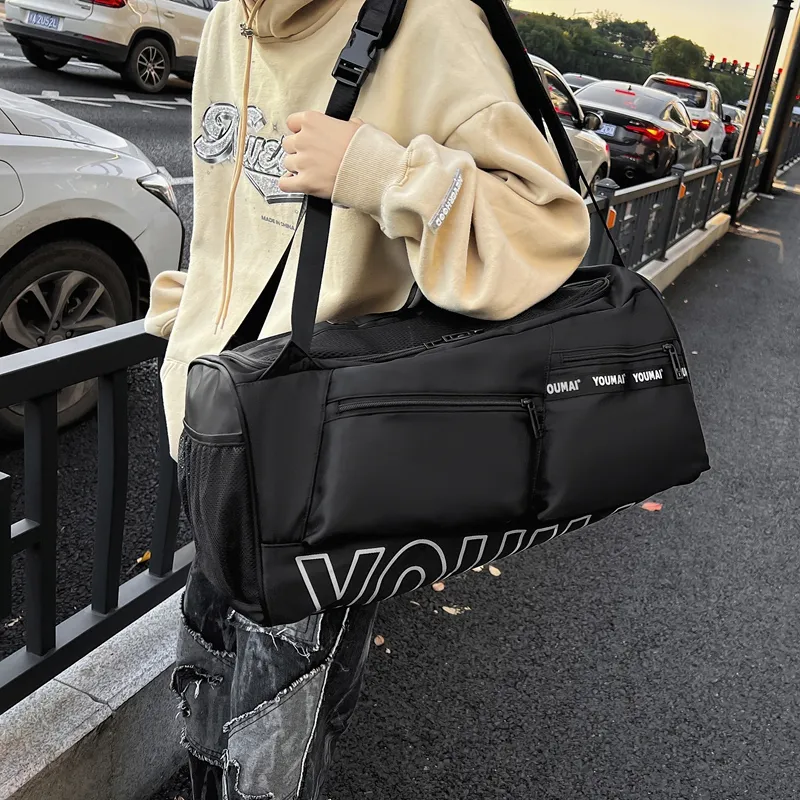 MTribe Nylon Travel Bag Unisex Multicolor-4