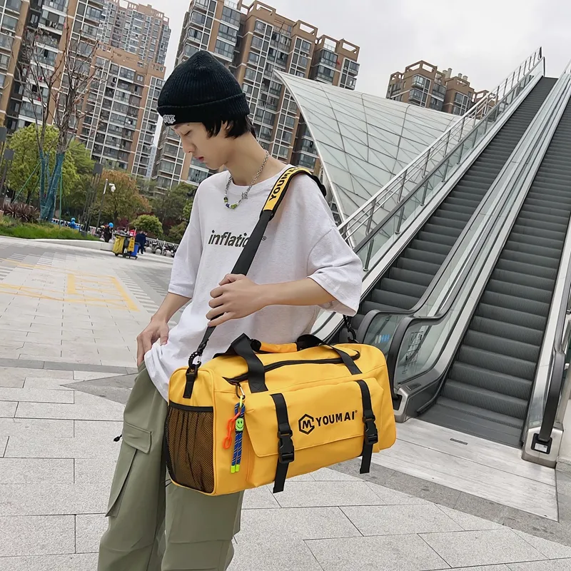 MTribe Nylon Travel Bag Unisex Multicolor-24