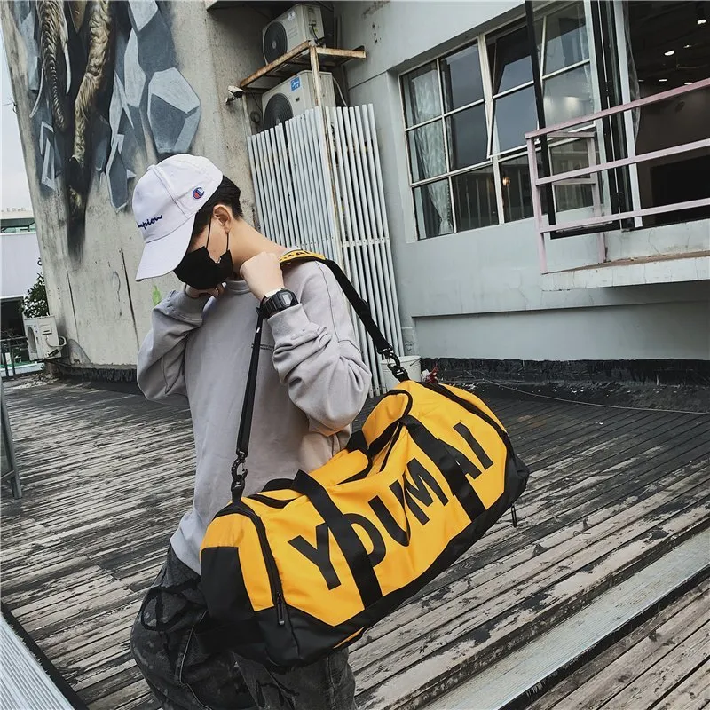 MTribe Nylon Travel Bag Unisex Multicolor-2