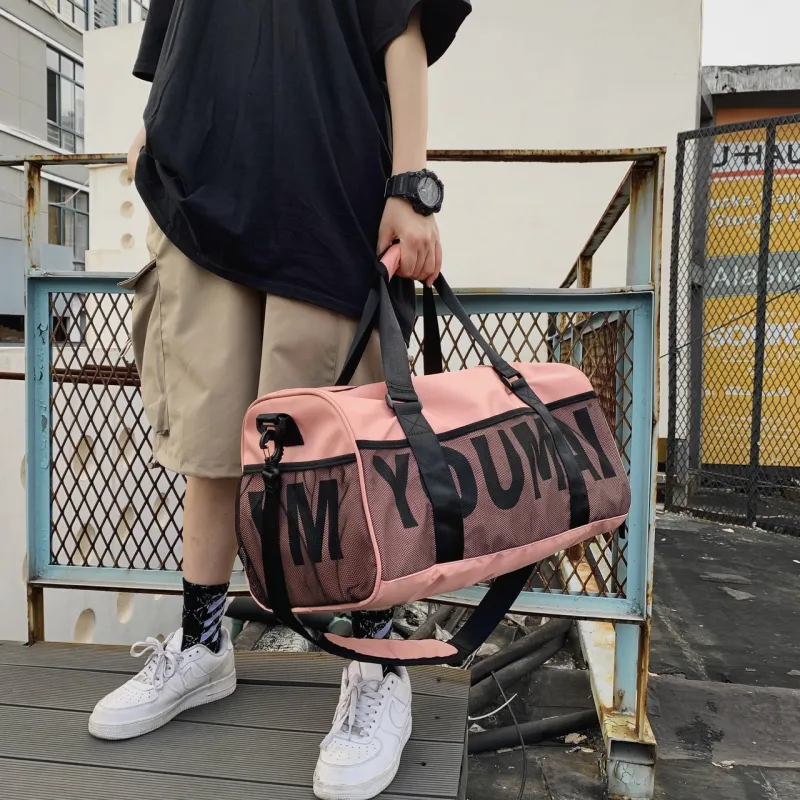 MTribe Nylon Travel Bag Unisex Multicolor-12