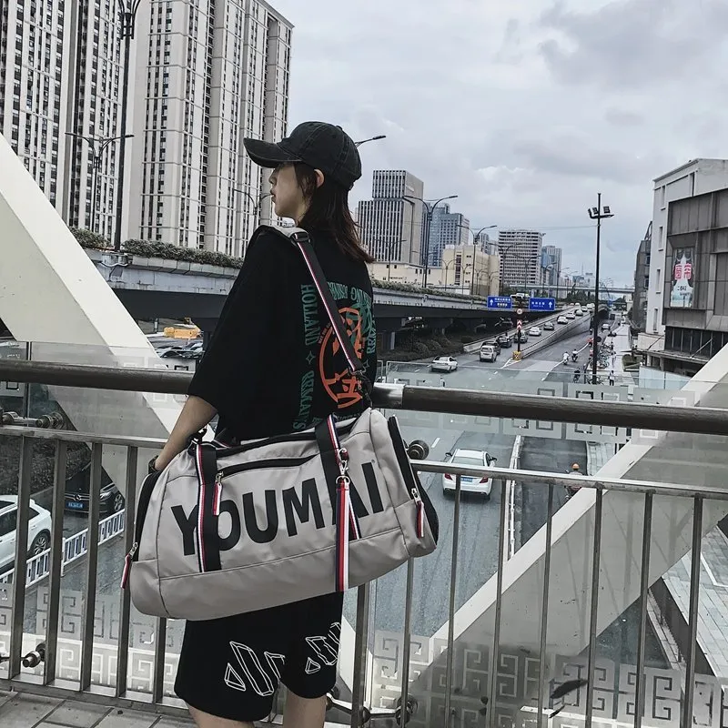 MTribe Nylon Gym Bag Unisex Multicolor-23