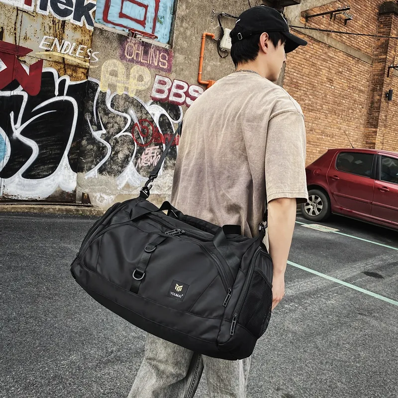 MTribe Nylon Travel Bag Unisex Multicolor-15