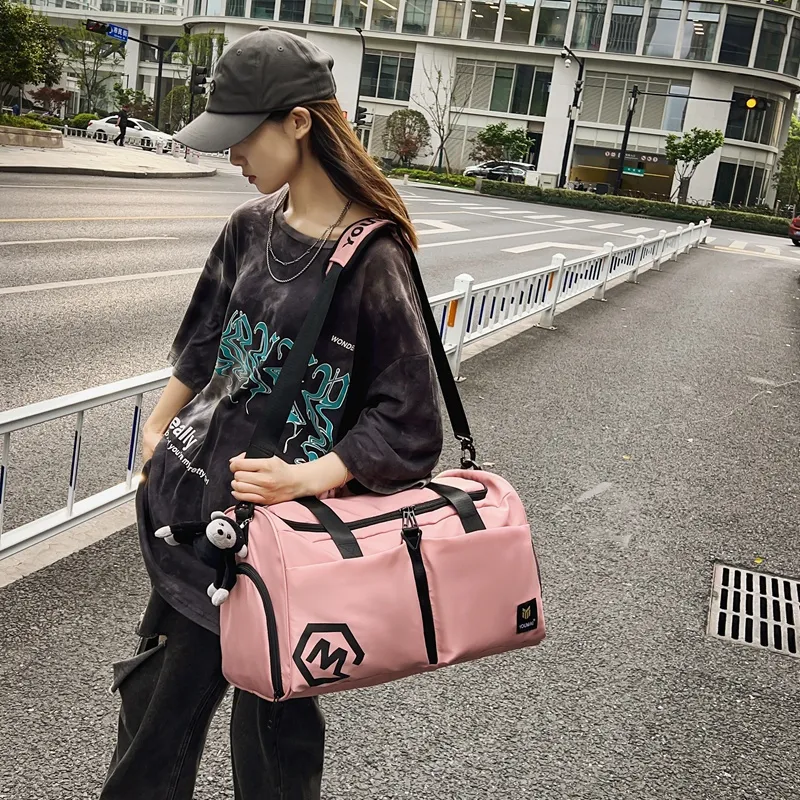 MTribe Nylon Travel Bag Unisex Multicolor-31