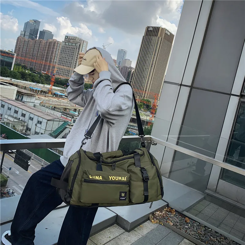 MTribe Nylon Travel Bag Unisex Multicolor-2