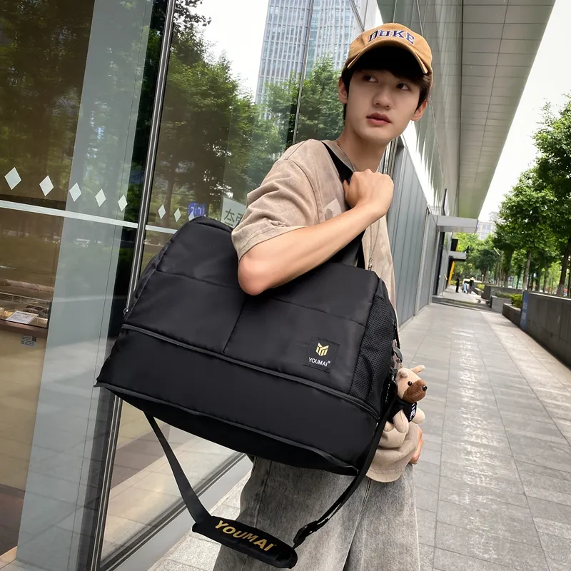 MTribe Nylon Travel Bag Unisex Multicolor-12