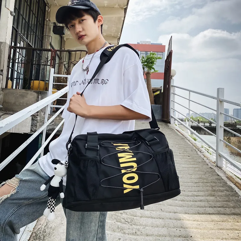 MTribe Nylon Gym Bag Unisex Multicolor-28