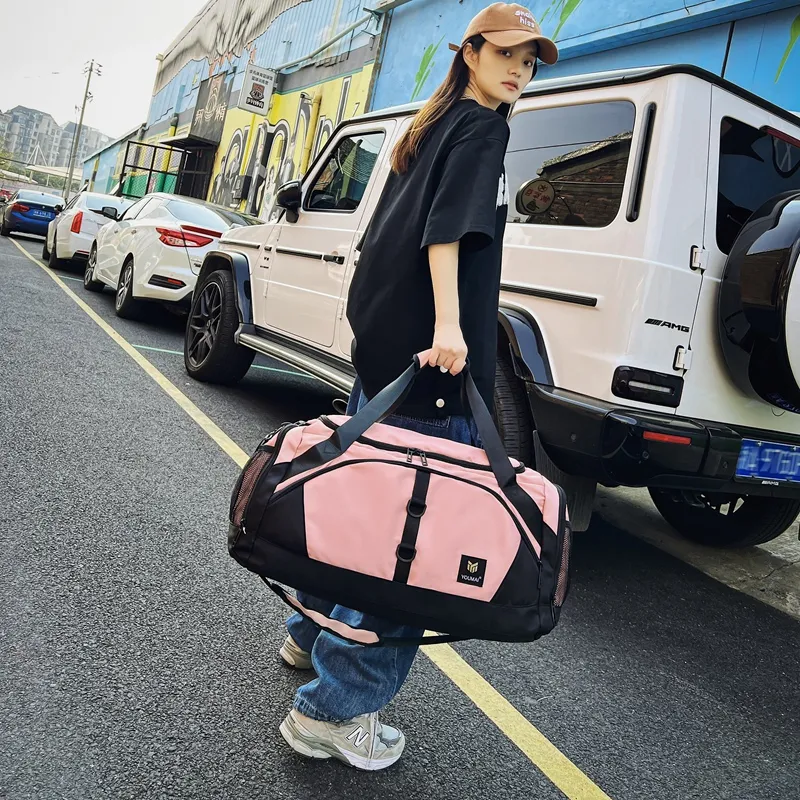 MTribe Nylon Travel Bag Unisex Multicolor-31