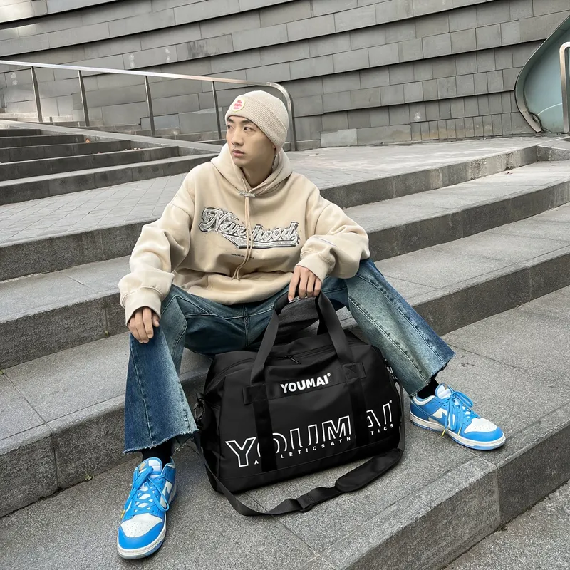 MTribe Nylon Travel Bag Unisex Multicolor-11