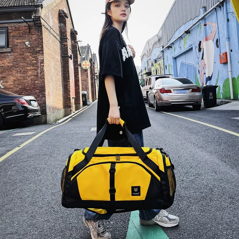 MTribe Nylon Travel Bag Unisex Multicolor-10