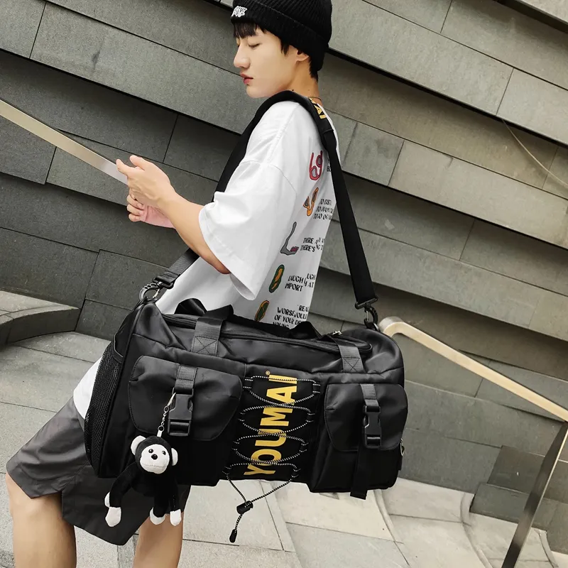 MTribe Nylon Travel Bag Unisex Multicolor-8