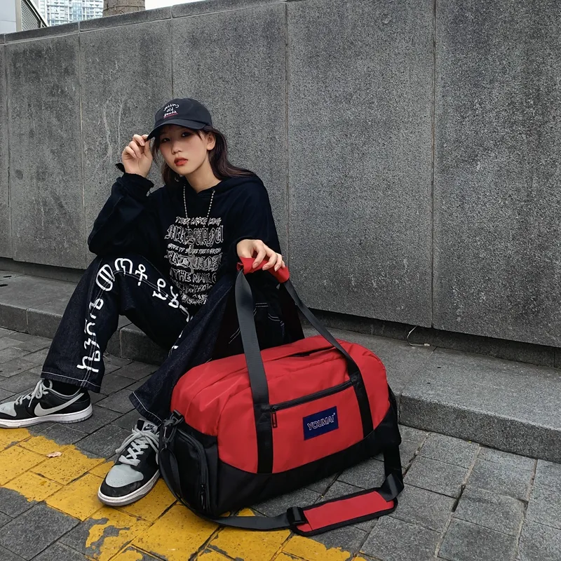 MTribe Nylon With Oxford Travel Bag Unisex Multicolor-13