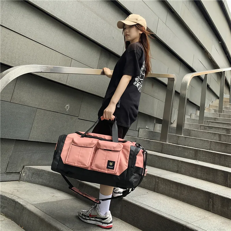 MTribe Nylon Travel Bag Unisex Multicolor-26