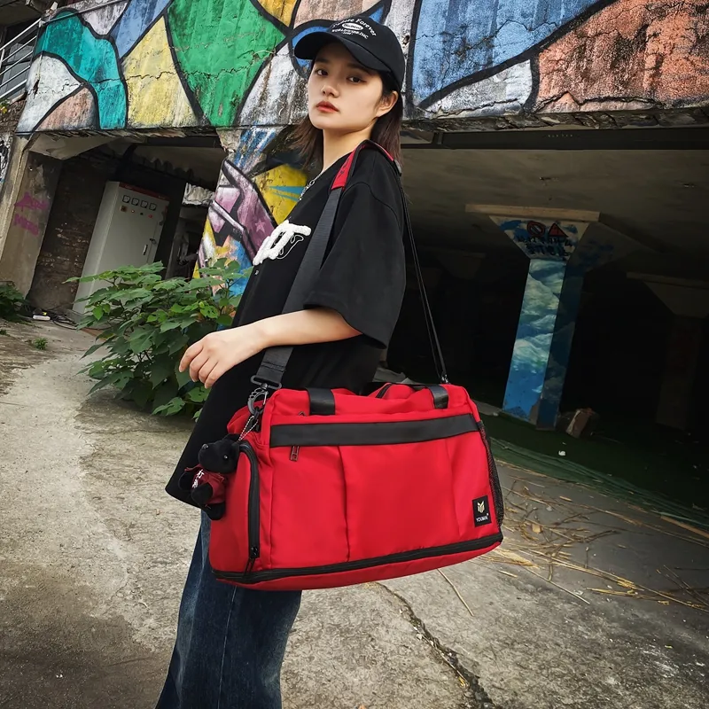MTribe Nylon Gym Bag Tubas Unisex Multicolor-12